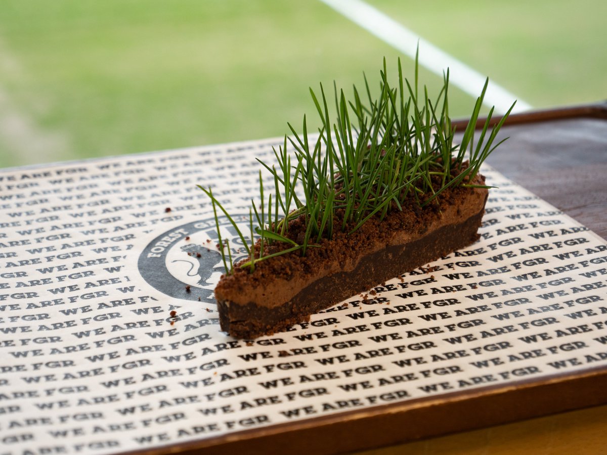 FGRFC_Official's tweet photo. Since you asked so nicely...

By popular demand, we present the limited-edition Forest Green Cheesecake 😋

Available soon at the Fully Charged New Lawn - maybe 😉

#WeAreFGR 💚 https://t.co/bxNHWwZq79