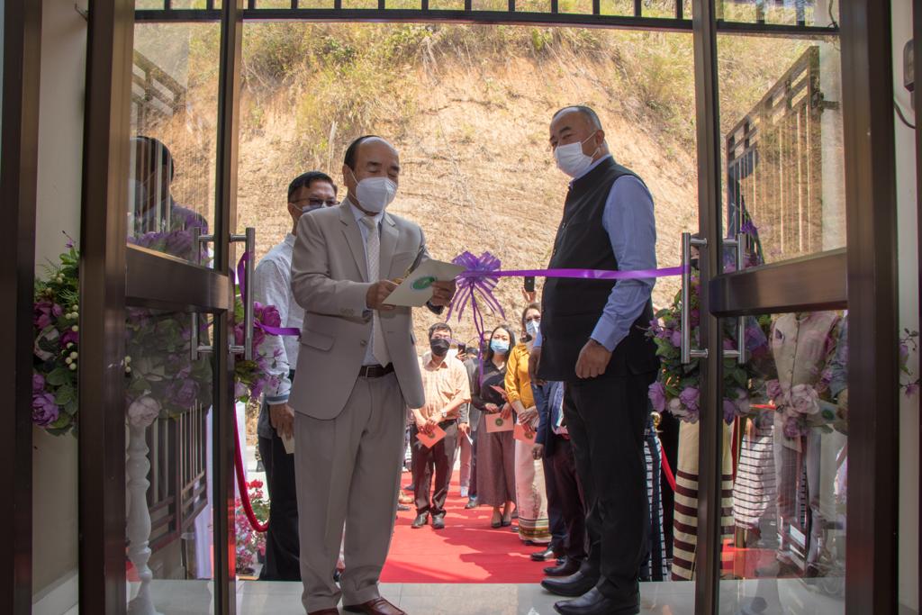 vltanpuia's tweet photo. MYC new office cum coaching centre at MINECO - Secretariat Complex, Aizawl is inaugurated by the Hon'ble CM Mr. Zoramthanga by cutting a ribbon 🎀 in front of the selected Invitees today 15.03.2022
@ZoramthangaCM 
@MNFParty 
@dipr_mizoram 
@abumetha https://t.co/8k9hrp9E3E