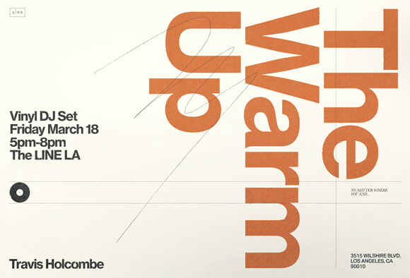 Come boogie this Friday in LA with tunes by  <a href="/TravisHolcombe/">Travis Holcombe</a>