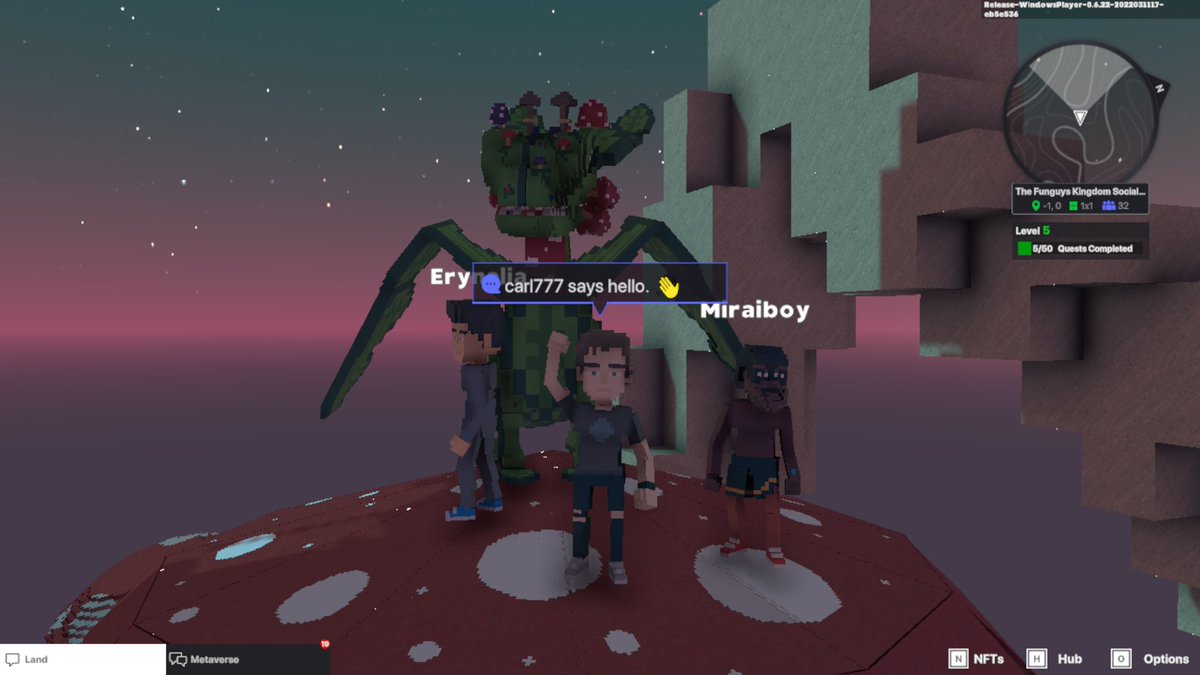 domenNFT's tweet photo. @TheSandboxGame I just participated in the daily #SandboxAlphaS2Contest for a chance to earn up to 1,000 $SAND! Starting March 15 - Selfie with the mushroom dragon. Check out my screenshot below! 👇 #SandboxAlphaS2 https://t.co/SaxdTUUi4a