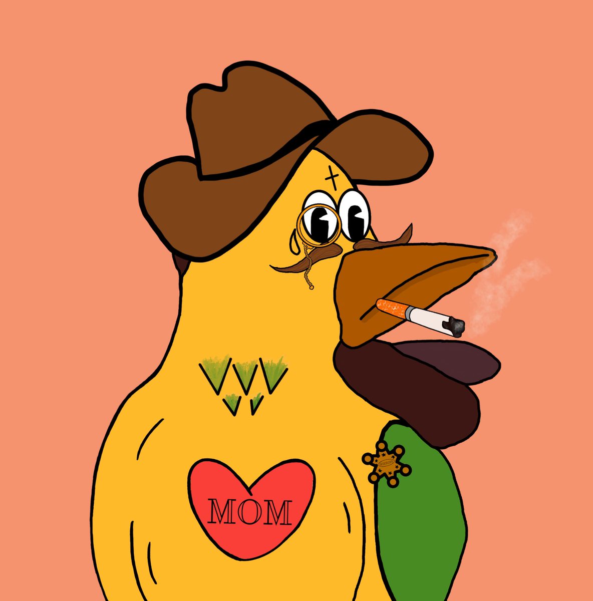 Clover_Space_'s tweet photo. @NFTAnderson The “Mr. Chicken Club” by Clover_Space on Opensea #NFTs #NFTcollection #NFTdrop #polygon #Opensea

https://t.co/uWMV4F89zx https://t.co/QDVaudDz42