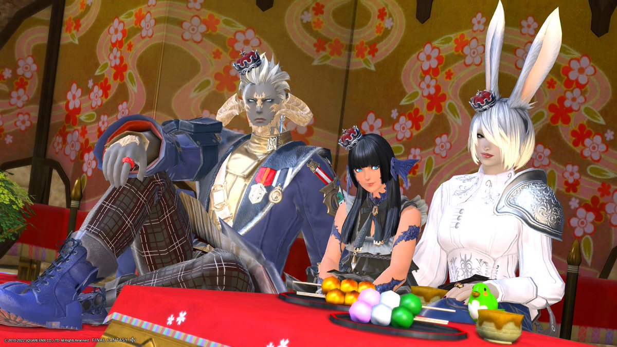 Eir_Lyfjaberg01's tweet photo. たまたま通りかかったらシーズナル中の2人にであった♪
みたらし無限に食べたい☺️🍡
#Midn #褐色アウラ推進委員会 #羽角普及委員会 https://t.co/AUuif3RyVH