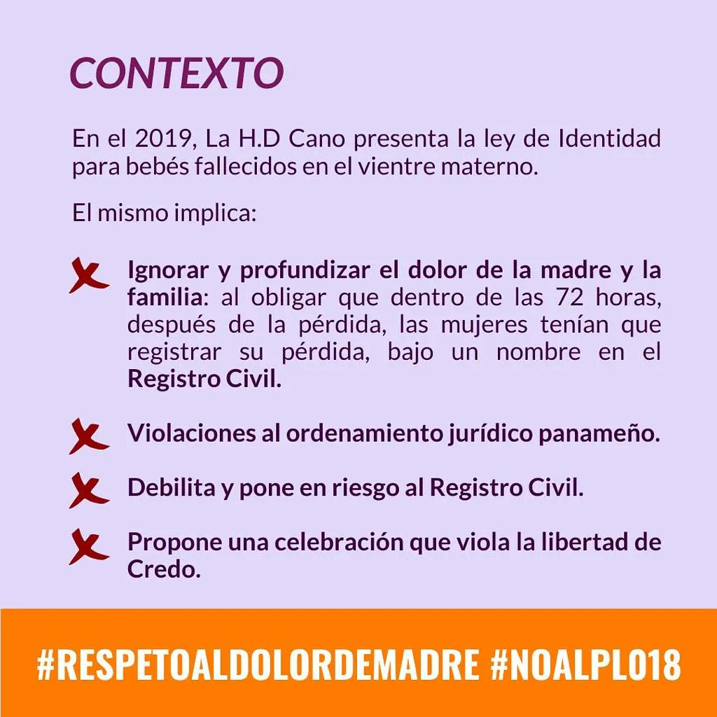 afem_pa's tweet photo. Seguimos en alerta ⚠️

#RespetoAlDolorDeMadre #NoAlPL018 https://t.co/WzgR9cW9jL