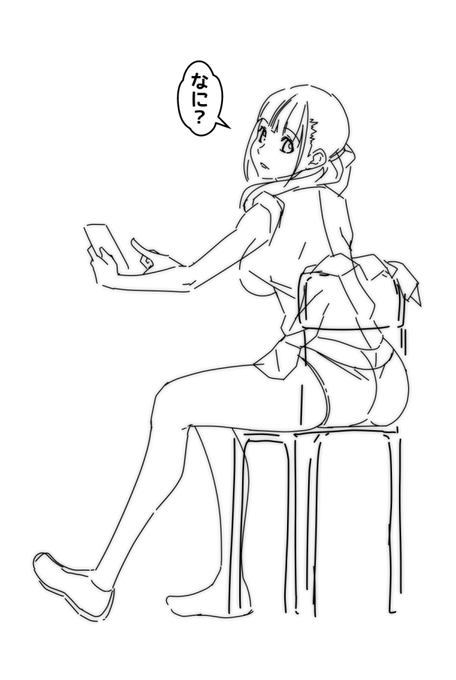 眠れないので
ラクガキ 