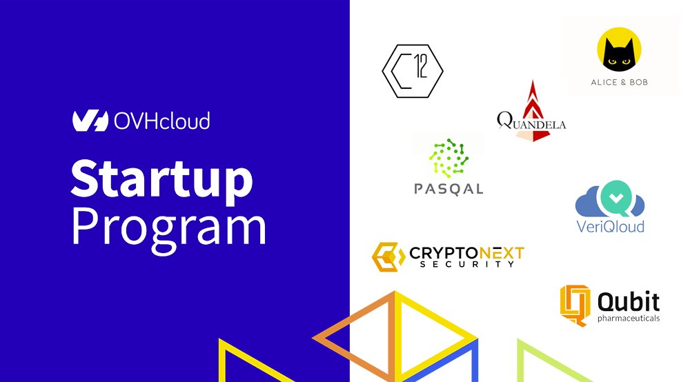 Quantum French Ecosystem is really active and we are proud to have in our @OVHcloud Startup Program so many of them to start a European Quantum Cloud journey ! 🚀 #quantum #startups #Ecosystem