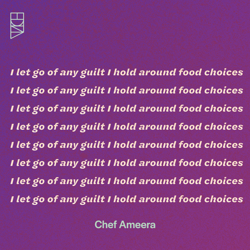 You'll hear lots of opinions about food and nutrition on the internet, but here's a hot take: Food should never be seasoned with guilt. 
#NutritionMonth #DecolonizingNutrition #FoodMantra