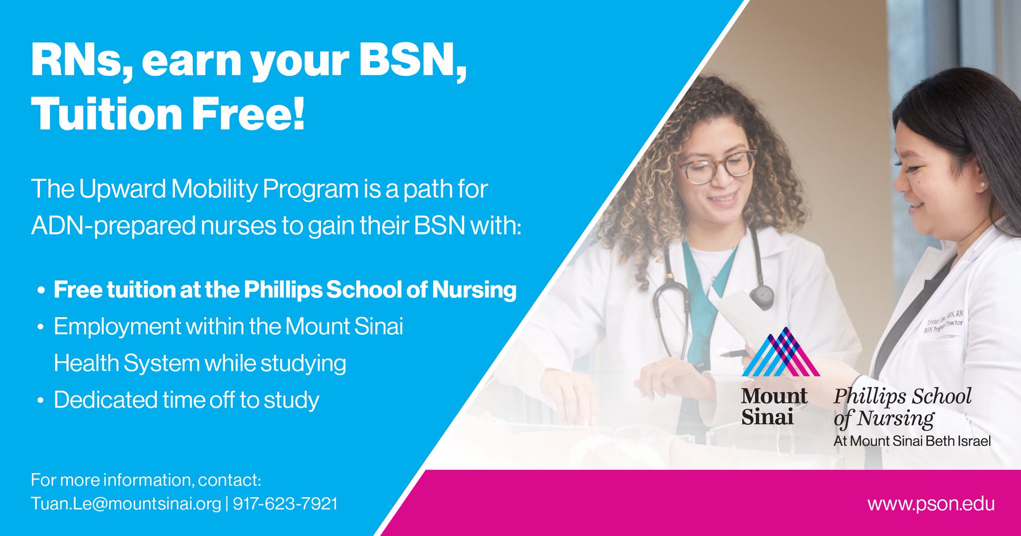 Mount Sinai Health System on Twitter "The Upward Mobility Program is a