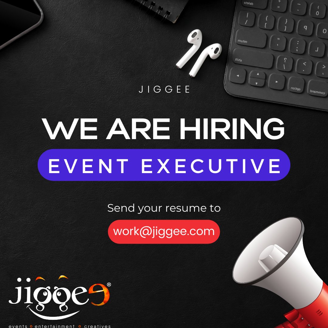 jiggee's tweet photo. I am hiring at Jiggee! Looking for fresh minds to join the team @GetJiggee #WeAreHiring #JobOpenings #HIRINGNOW #Jiggee #EventExecs #EventProfs #EventPros #JobSeekersWednesday https://t.co/YVflfDz2zy