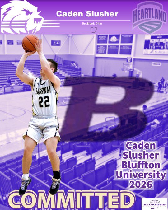 Caden Slusher (@cadenslusher) on Twitter photo Beyond blessed to announce my commitment to further my academic and athletic career at Bluffton University! A huge thanks to my family, my coaches and teammates, the Parkway community, and especially God. Thank you <a href="/CoachChatman1/">Noah Chatman</a> and Coach Neal for this opportunity! Let’s work! Beyond blessed to announce my commitment to further my academic and athletic career at Bluffton University! A huge thanks to my family, my coaches and teammates, the Parkway community, and especially God. Thank you <a href="/CoachChatman1/">Noah Chatman</a> and Coach Neal for this opportunity! Let’s work!
