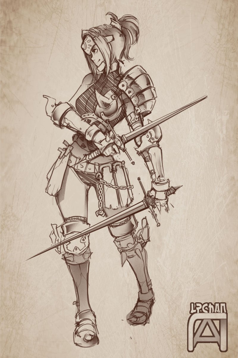 PerroneLia's tweet image. Nice to see Black Belt armor getting some love. &lt;3
#MonsterHunter #MonsterHunterRiseSunbreak