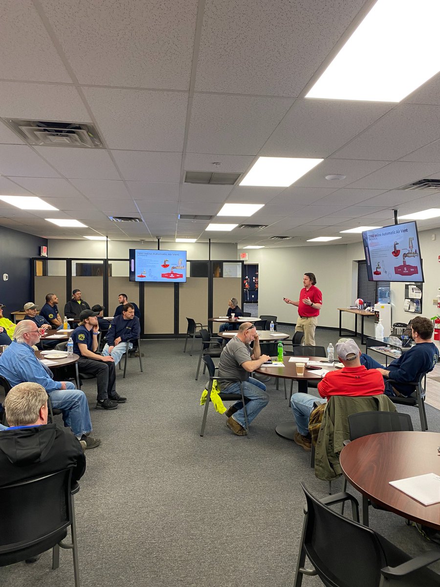 GeneralAirProd's tweet image. Had a great day hosting training for Commonwealth Fire Protection! Thanks to @Victaulic, @AGFMfg, and @AFSA who helped us put together some informative and productive training sessions!