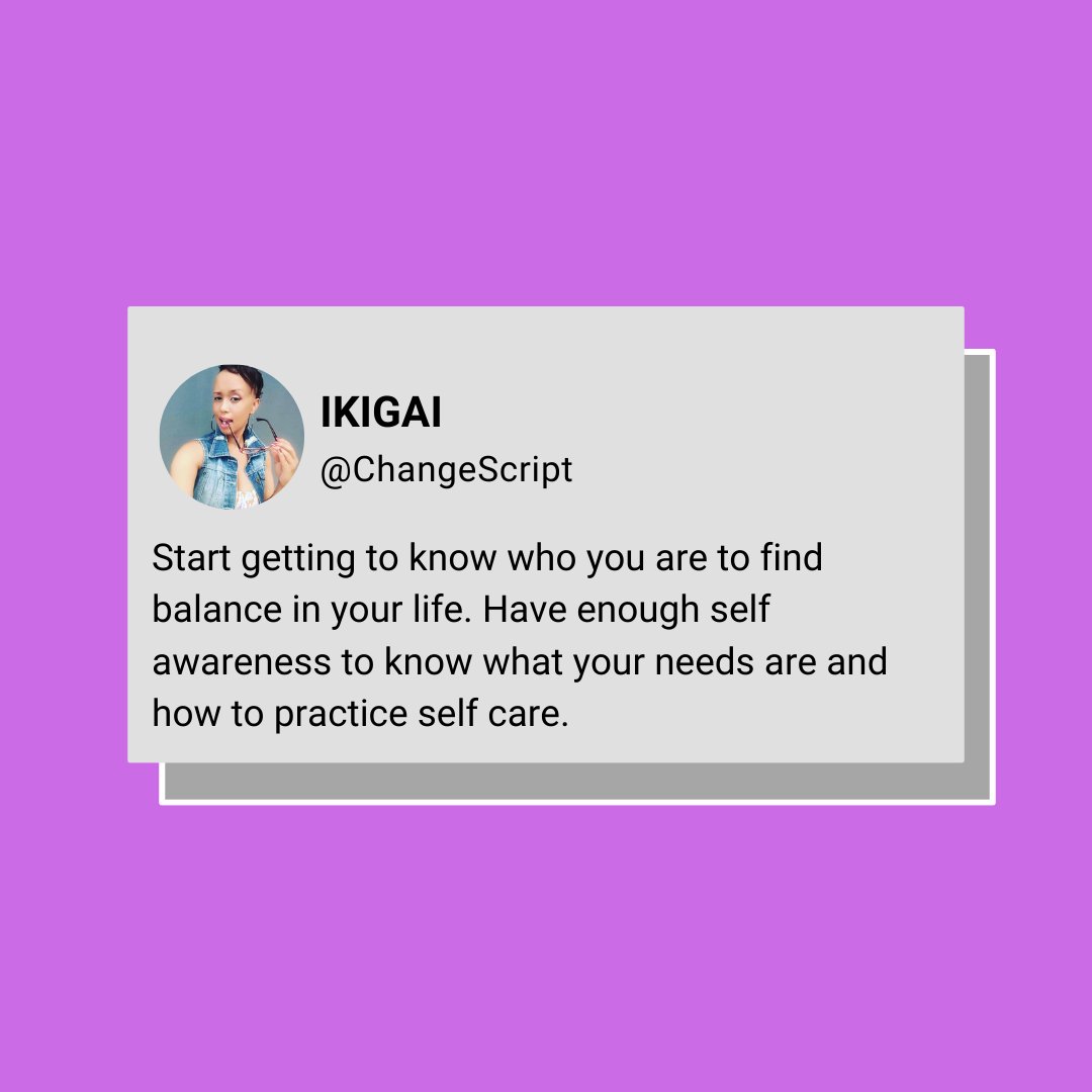 We are always on the run, in the rat race of life and always trying to stay on top of things. STOP.. BREATHE.. And take it back to basics.. Get to know you again..
#socialworkday 
#selfdevelopmenttools #selfawarenessjourney #selfknowledgeispower #ikigaï #iamlezelm