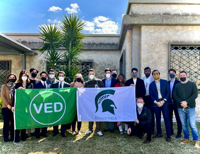 VedSRL's tweet photo. Siamo lieti di aver ricevuto la visita, presso le nostre officine VED SRL in Sicilia, degli studenti del programma MBA della @michiganstateu Michigan State University - Eli Broad College of Business durante il loro business trip in Italia tra le realtà produttive di riferimento. https://t.co/hlYyL2BVSC