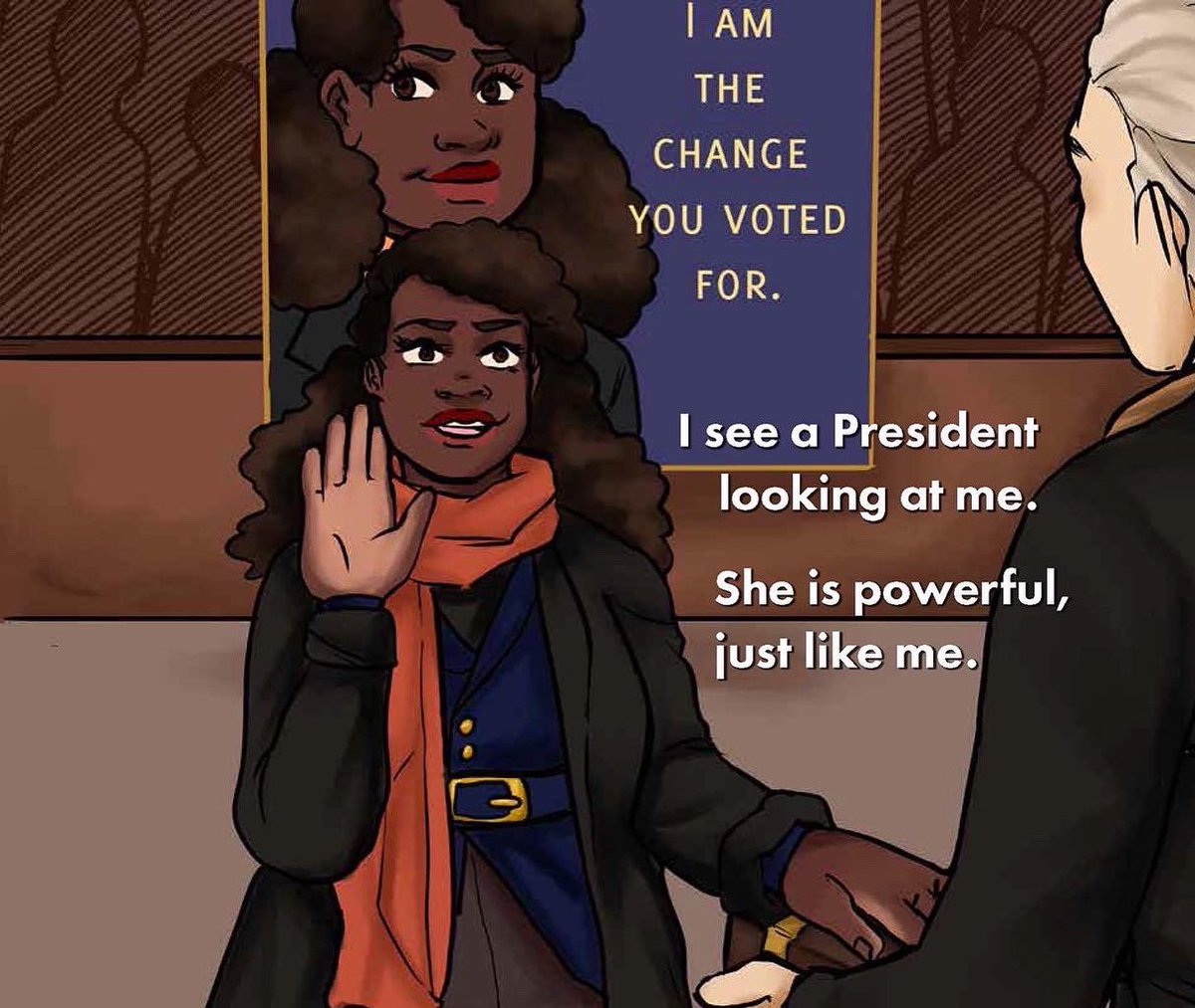 crownthewriter's tweet photo. This book depicts a girl looking into the future, seeing her grown-up self, and admiring the greatness reflected back at her. This book will teach black girls and the world that there are no barriers, and if you can dream it, you can be it.

https://t.co/GWjBP2BQoF https://t.co/aPWLVvkBgn