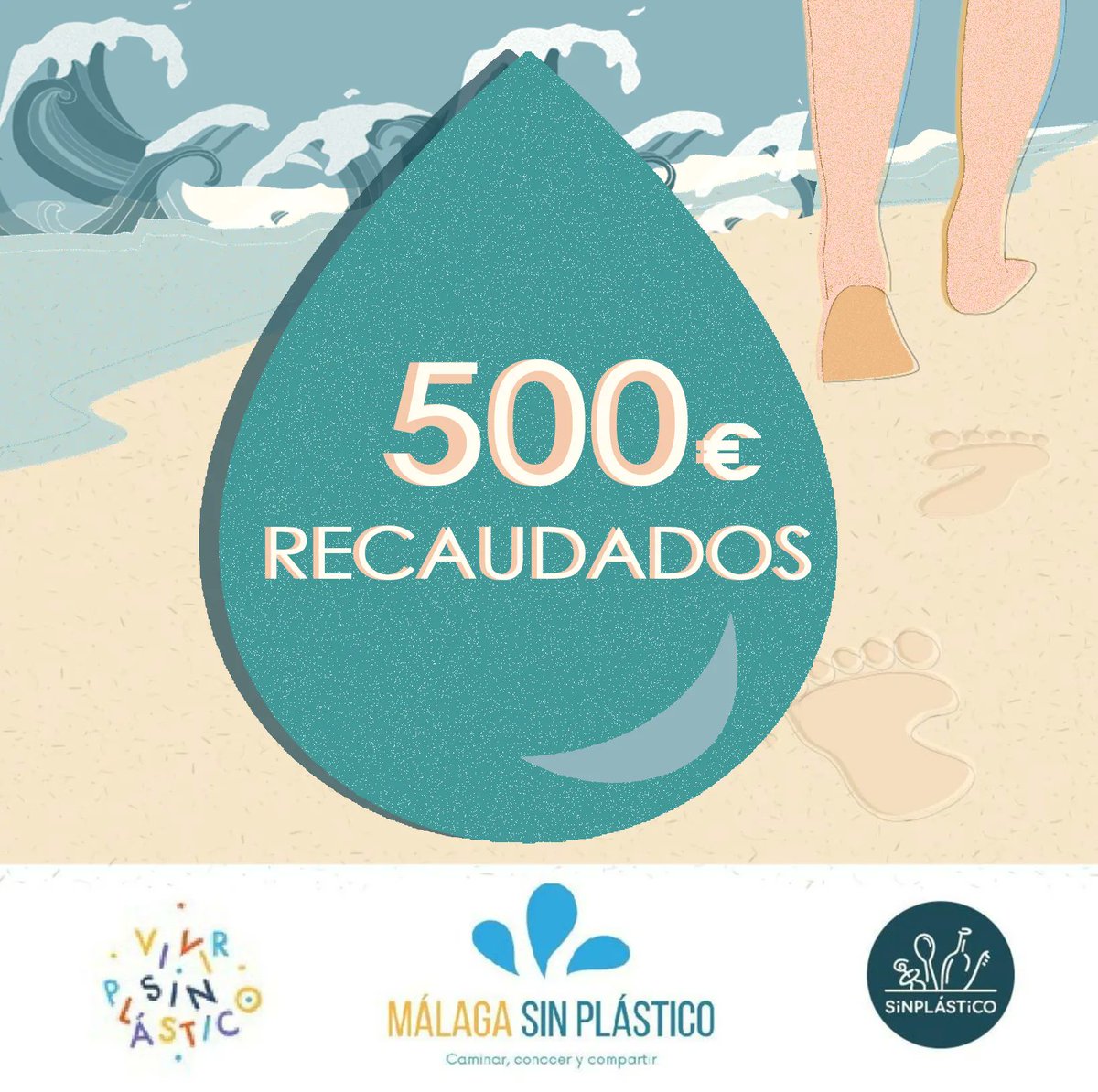Estamos encantadas de acompañar a Patri y Fer de @Vivirsinplastic  en esta aventura y os animamos enormemente a seguir su recorrido por la costa malagueña.
Os dejamos enlace directo a su campaña Goteo 💧 -> buff.ly/3w58vQX 

#malagasinplastico