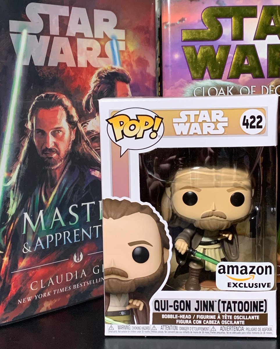 ReevoCollects's tweet photo. Funko collection: Qui-Gon Jinn (Tatooine) 422 Amazon Exclusive! This was a must add to my collection as Qui-Gon is one of my favorite Jedi Master!
.
.
.
#starwars #funko #funkopop #starwarsfunko #starwarsfunkopop #starwaracollection #starwarscollector #thephantommenace #jedi https://t.co/W0UaKSWDW8