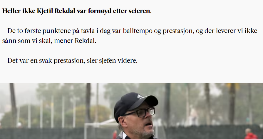 kaicbardal's tweet photo. "Balltempo" fungerer ikke i år heller, nei. Det var overraskende. https://t.co/0xByGGYzcj