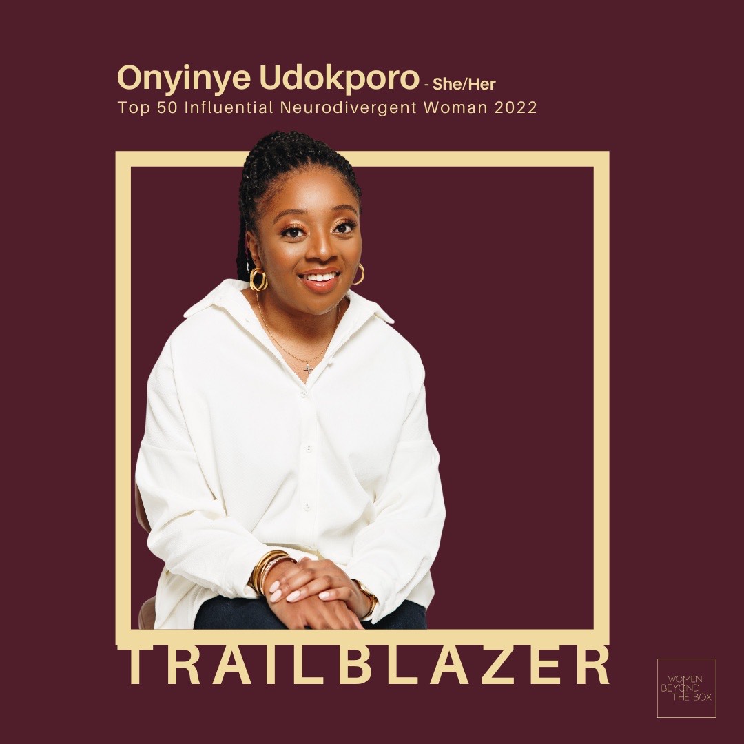 I've been named as one the UK's top 50 Neurodivergent Women AND one of the 10 Trailblazing Neurodivergent Women. Thank you <a href="/WomenBeyondBox/">WomenBeyondTheBox</a> for recognising me. This means so much 🧡