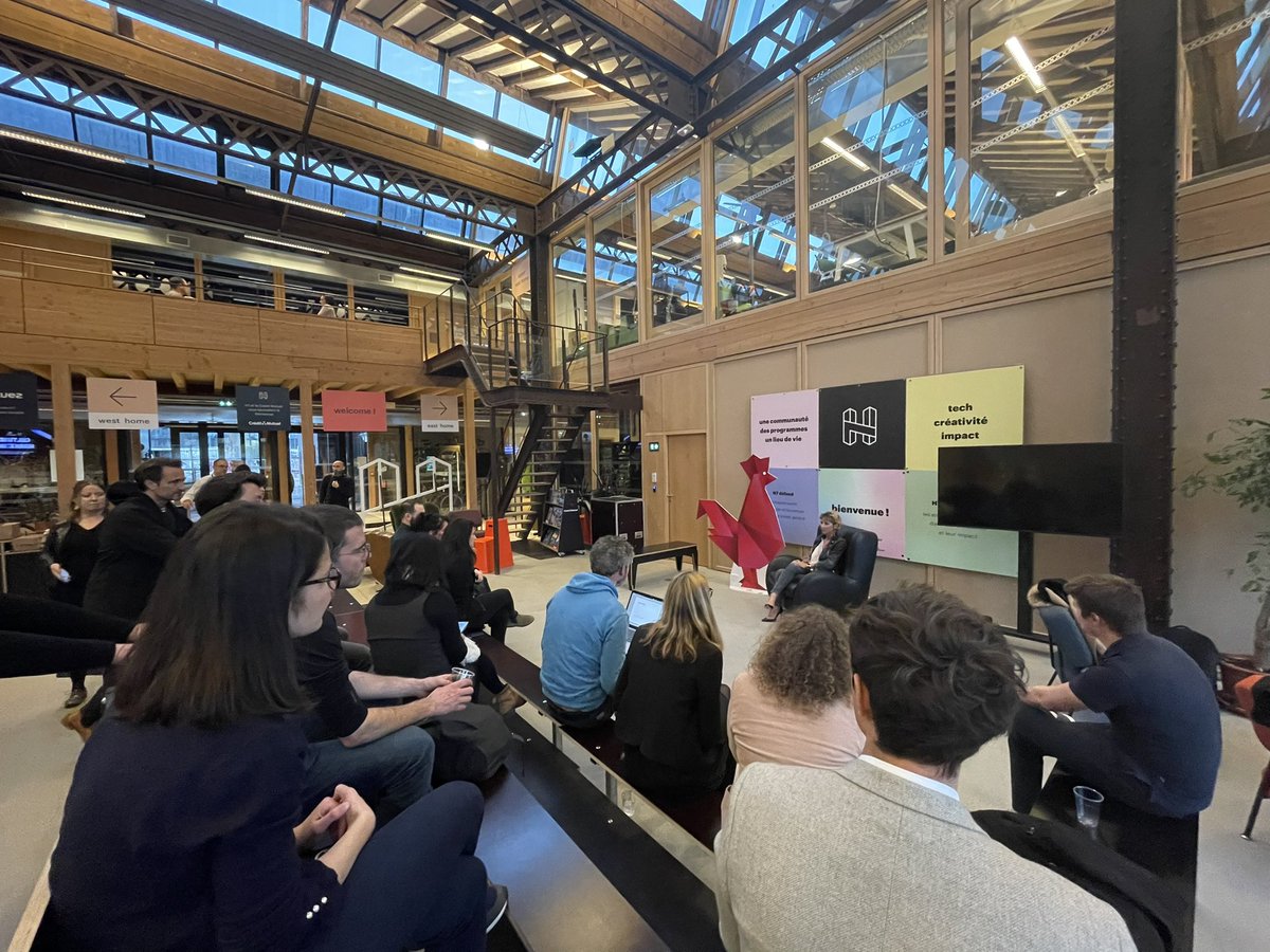 | ACTIV’ENTREPRENDRE | Masterclass d’<a href="/emilielegoff/">LeGoff Émilie</a> ce soir au <a href="/H7lyon/">H7</a> 
La Présidente de la <a href="/FrenchTechOneLS/">French Tech Saint-Etienne Lyon</a> est venue témoigner et partager son parcours avec la 13e promotion #ActivEntreprendre 🙏