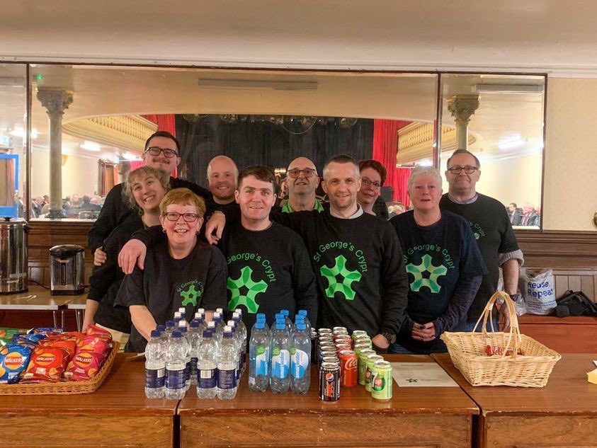 LeedsMaleVoices's tweet photo. We were delighted to be supporting @CryptLeeds on Saturday night in Morley #StGeorgesCrypt https://t.co/pmYlwsP46Z