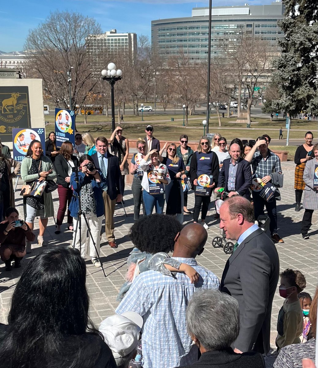 Parent_Possible's tweet photo. @GovofCO and others celebrate the introduction of HB22-1295 that will create the Department of Early Childhood @ColoradoKidsOrg @COBeginnings #coleg https://t.co/SfX8aj2tBu