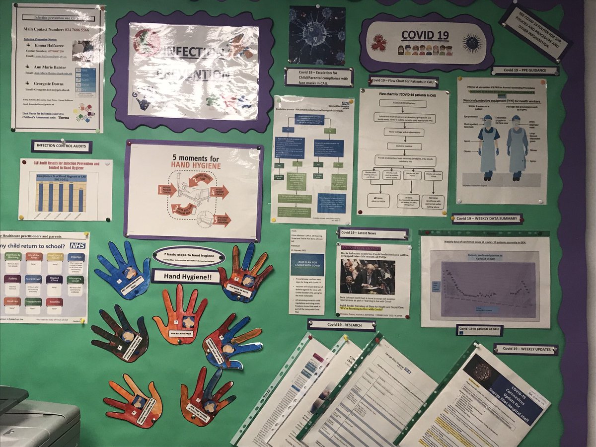 KatherinePrevc's tweet photo. Fabulous IPC board in our Childrens ED. Great work ⁦Theresa Mae ⁦@GEHNHSnews⁩ https://t.co/nDOb7QBJcb