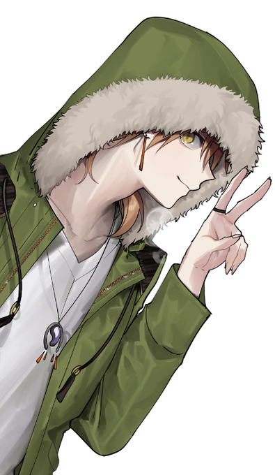 不穏感出るな～(初めて冬服描いた) 