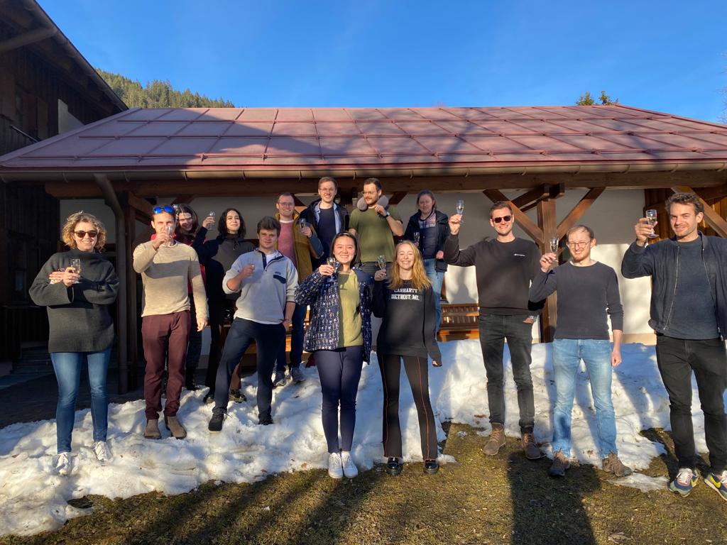 TeamEnergy_KIT's tweet photo. Greetings from our chair's winter retreat. We are enjoying our stay at Balderschwang with a mix of exciting research talks, skiing and intense rounds of table tennis. 📚🏂🏓 https://t.co/9r0SrdBEpN