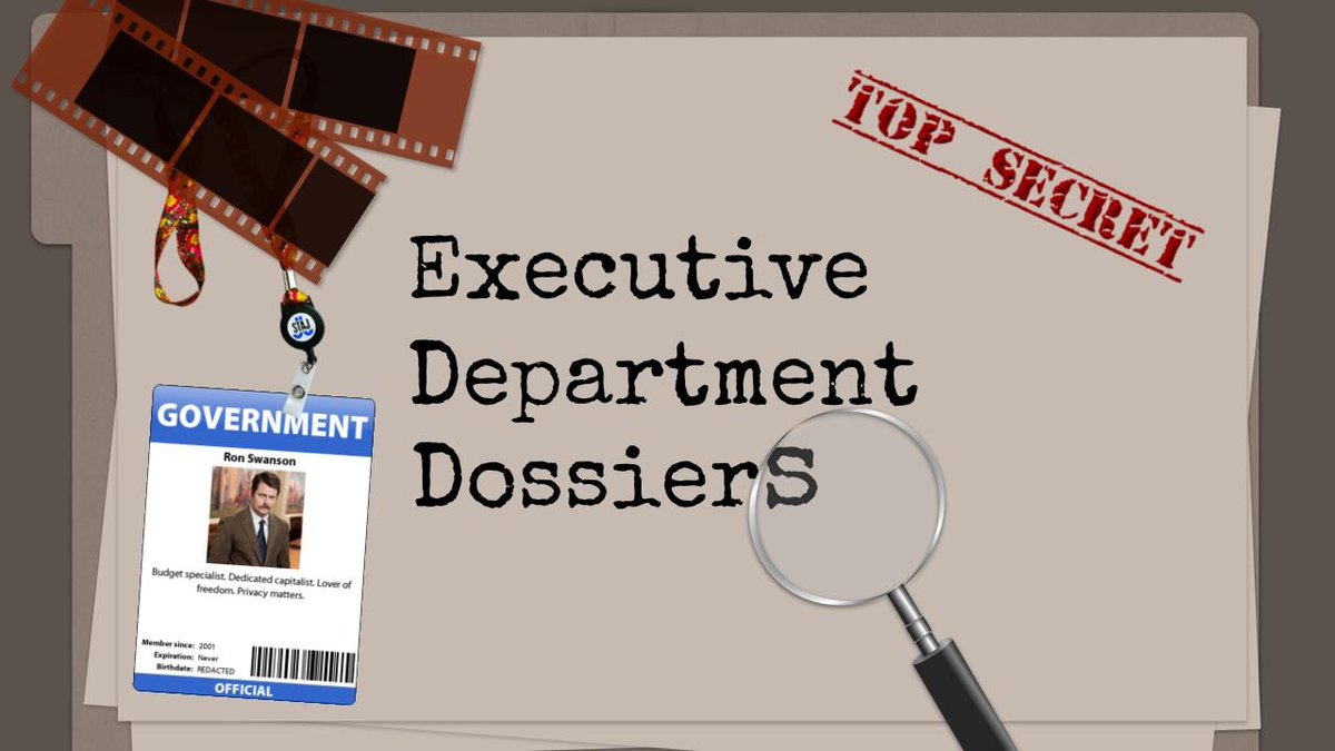 MrRoughton's tweet photo. Just finished a new activity to teach the various executive agencies. Students will role play as Ron Swanson trying to decide which branch to cut then REVERSE to play as Leslie Knope to try to save them. I'm excited to try this one out! https://t.co/cvC2ffFkak #sschat https://t.co/7UEadLib8v