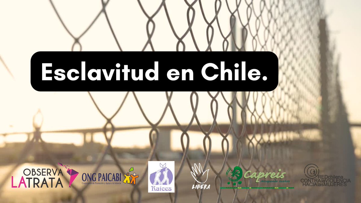 LIBERA_ONG's tweet photo. ¿Prohibir la #Esclavitud en la #NuevaConstitucion?
¿Acaso sigue existiendo esa institución tan antigua?

Si. 
Ahora tiene otros nombres. 
Ahora las cadenas son invisibles.

#ProhibicionDeLaEsclavitud
#UnChileSinEsclavitud https://t.co/wSRLP9DhpG