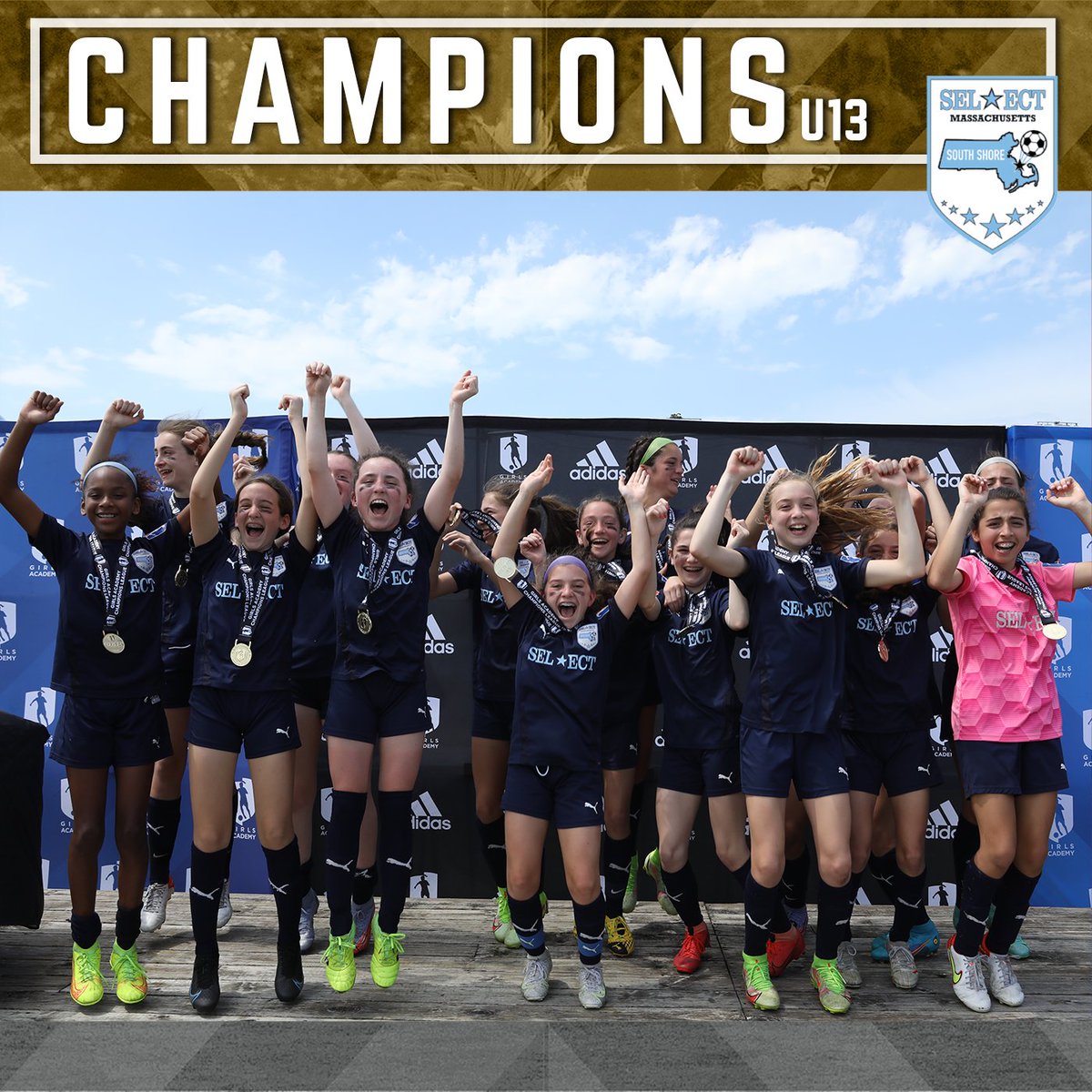 GAcademyLeague's tweet photo. Pencil in @SSSelect as our #GAFL22 U13 CHAMPS 🏆 https://t.co/QuXwul3wjv
