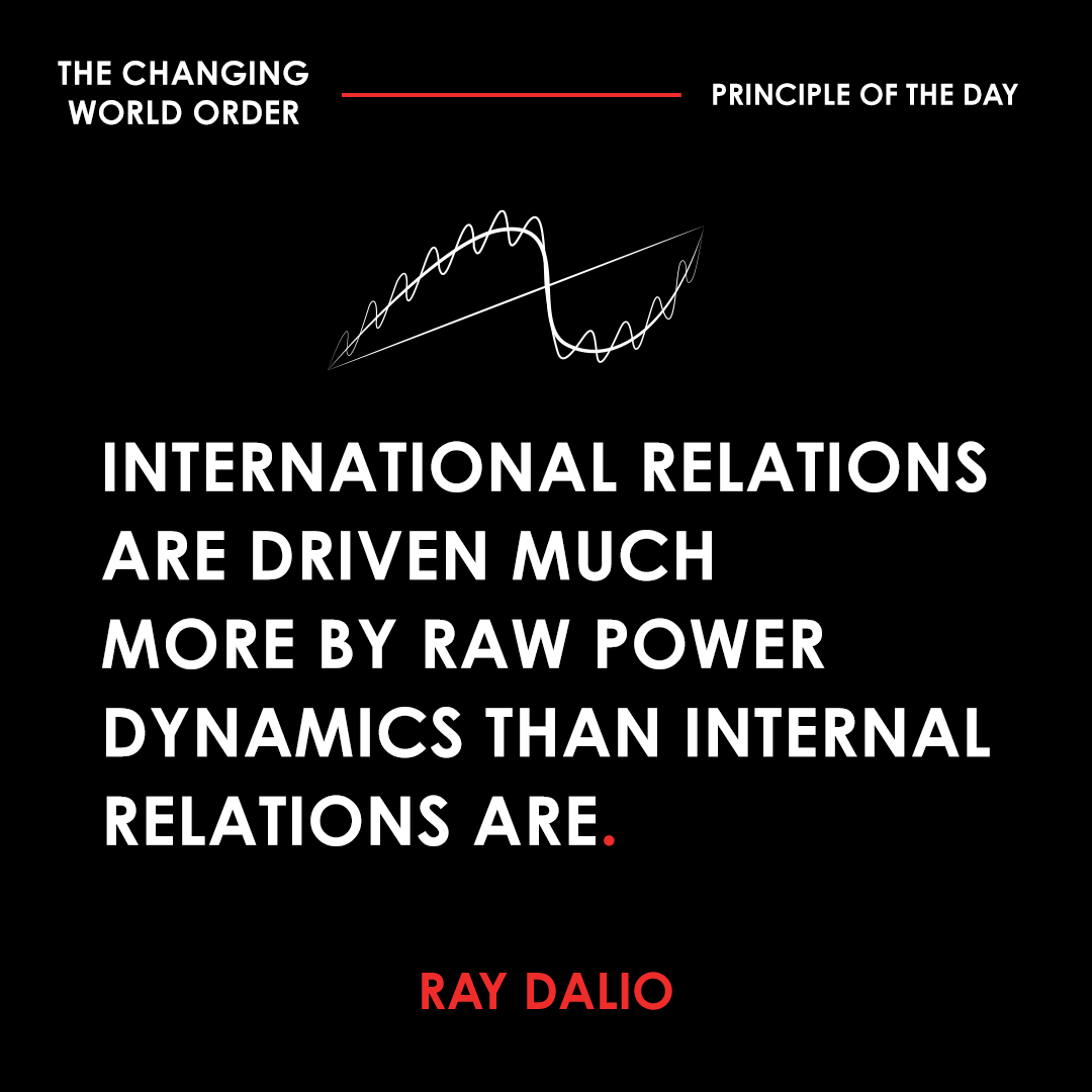 RayDalio's tweet photo. That is because all governance systems require effective and agreed-upon 1) laws and law-making abilities (e.g., legislators), 2) law enforcement capabilities (e.g., police), 3) ways of adjudicating (e.g., judges), and 4) ways of inflicting punishments. (1/3) https://t.co/mqyZXzWP4e