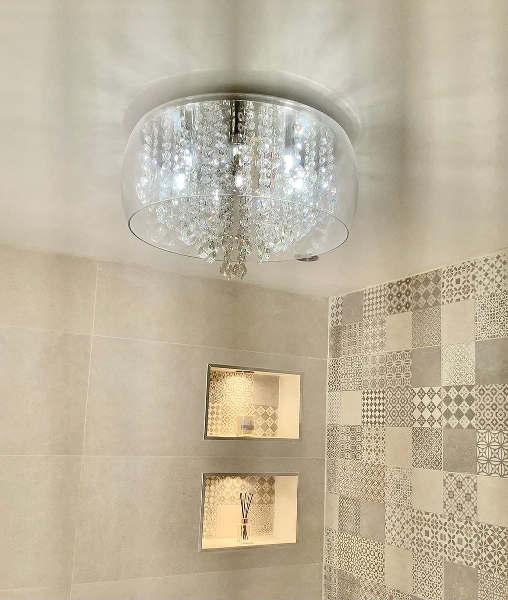 litecraft's tweet photo. Add a touch of glamour to your bathroom ✨
💡Erris LED Large Encased Flush Bathroom Ceiling Light
https://t.co/fTVGTxGAQ1
#Litecraft #Litecraftlighting #interiorgoals #ceilinglight #bathroomgoals #interiordesign #bathroom #flushlight #luxurylight #flushlighting https://t.co/XLIwXSXEI5