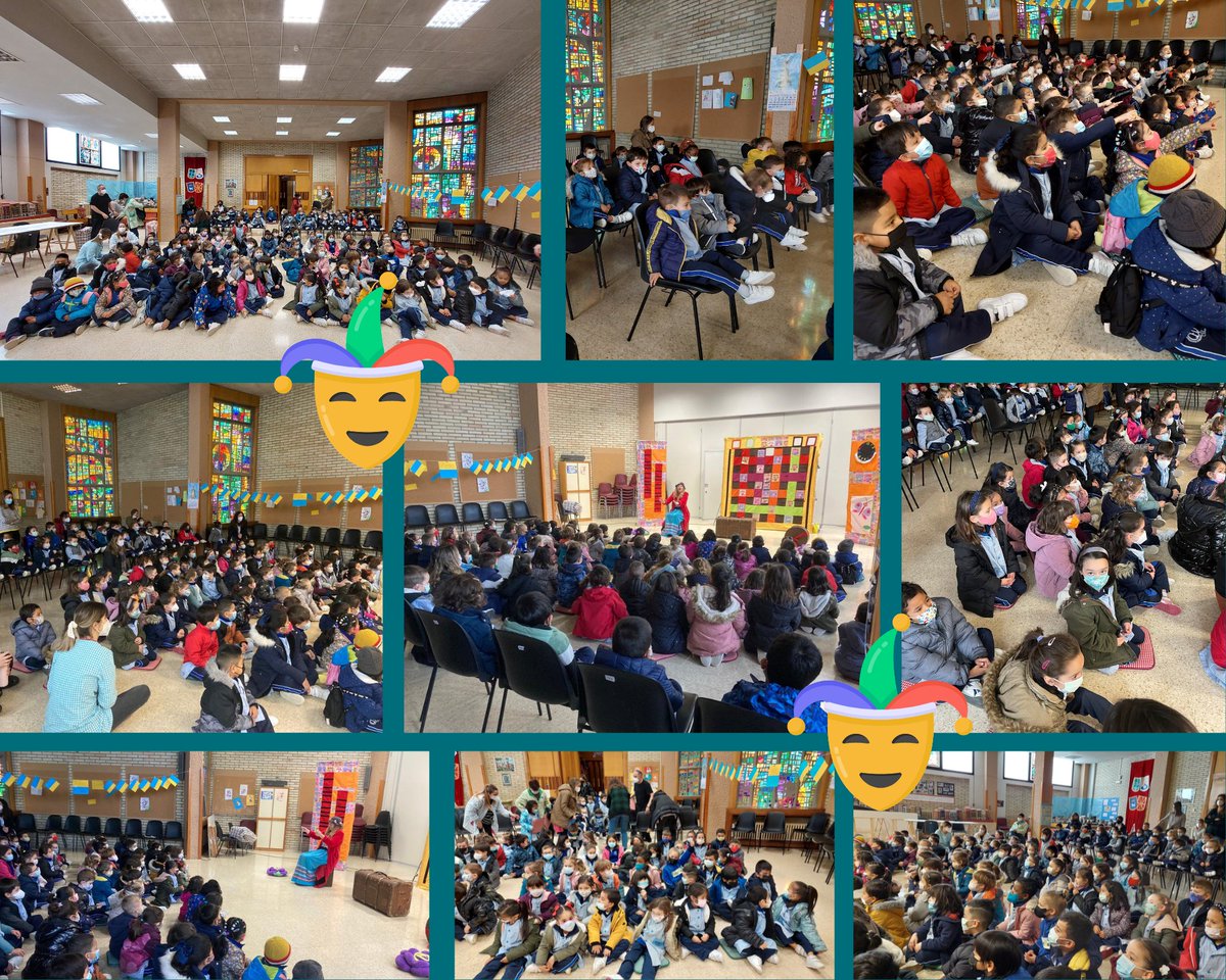 StaLuisaM's tweet photo. EI: We had fun with Mary's travels thanks to🎭 Forum Theatre &amp; Education🎭@HijasCaridadEE
@EVHijasCaridadE https://t.co/Q3EIZLT88K