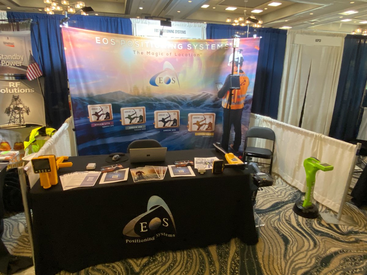EosGNSS's tweet photo. We're here at the #ITAShowcase in Portland, OR! Visit us at booth 49 to try out our #GNSS products &amp; solutions. We can't wait to meet you!

Click the link for more details, including how to attend tomorrow's session on underground utility mapping! https://t.co/DciWmFg5yV #GPS https://t.co/aDWRCXVYSn