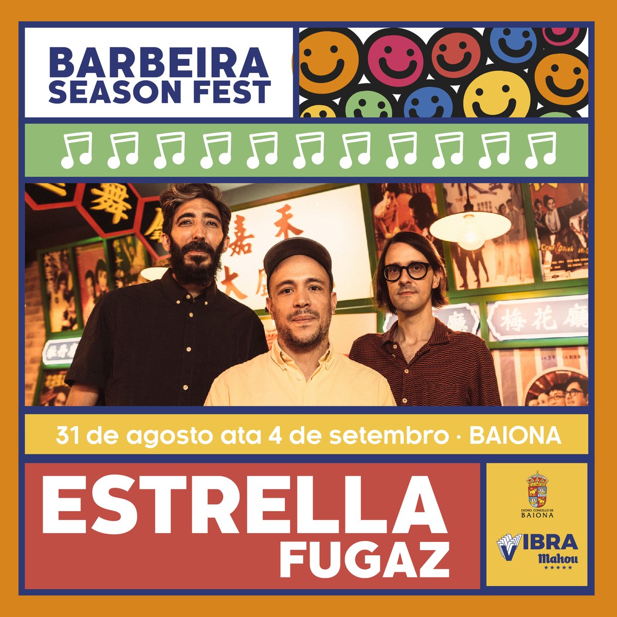 holaseasonfest's tweet photo. Idas de olla temos moitas, pero as de @EstrellaFugazi son outro nivel 👽 Por iso non podían faltar este ano no cartel!
Entre os videoclips e o seu directo, van dereitiños a ser os teus "marcianos" favoritos 🚀
🎟️⚡ Merca o teu abono xa! > https://t.co/mFc4LU2jAW
#SeasonFest https://t.co/luzPkHzNkk