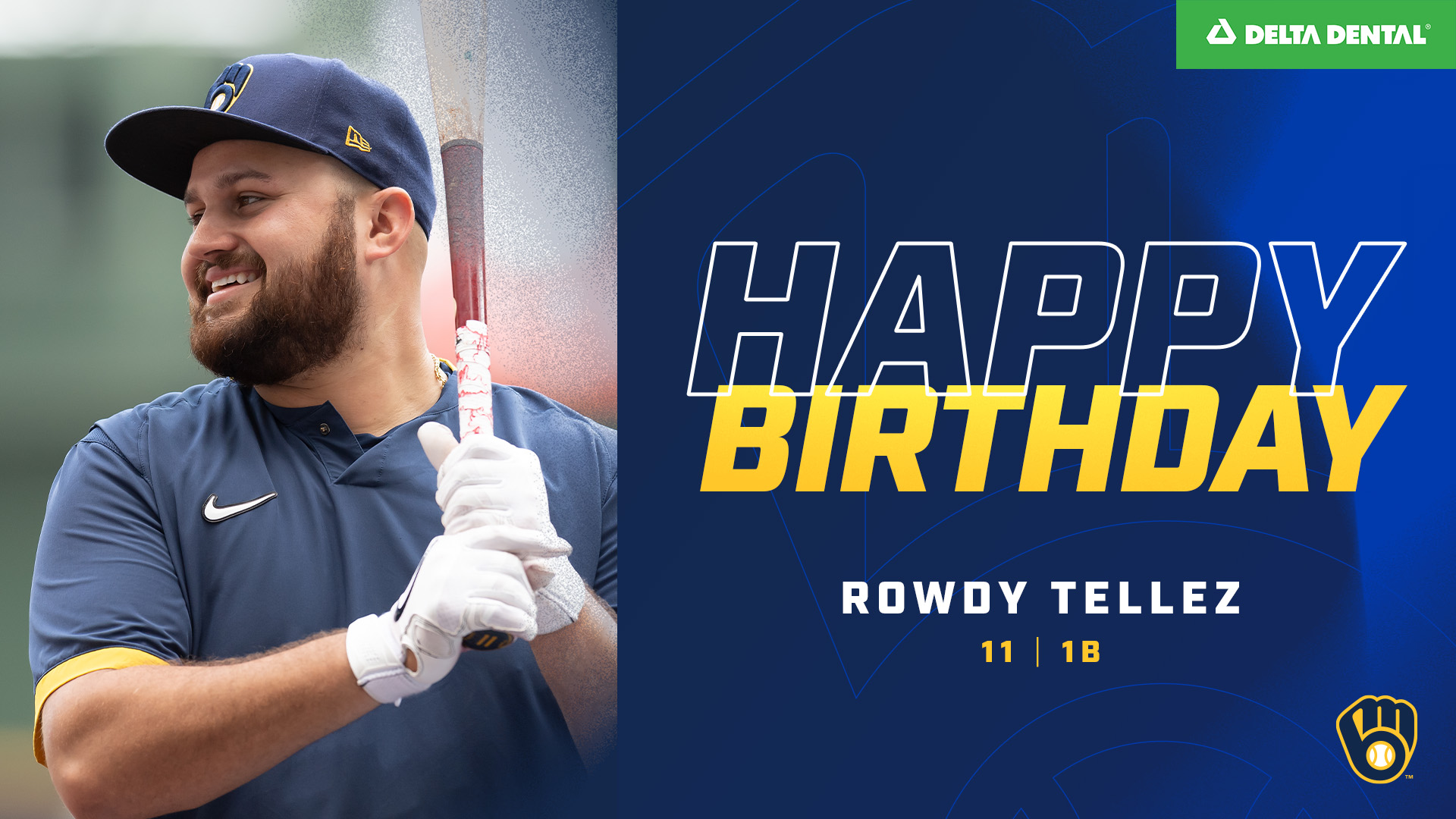 Milwaukee Brewers on X: ROWDY! ROWDY! ROWDY! Happy birthday