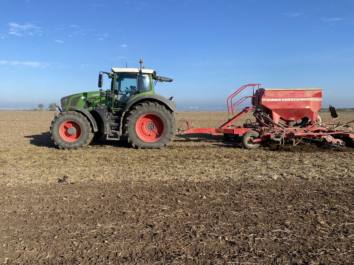 Now on to the spring barley#skyway