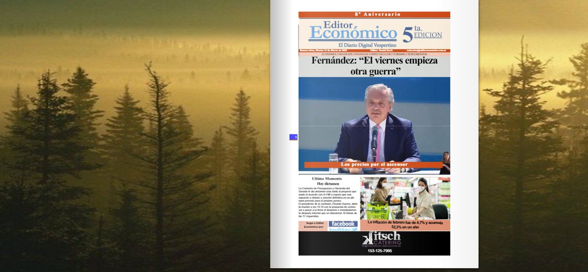 EditorEconomico's tweet photo. Ya está disponible la edición de hoy.
https://t.co/2hPFEahBvQ https://t.co/5lIziF6RMg