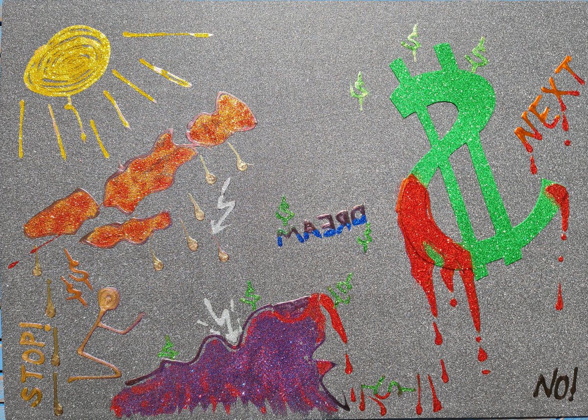 What do you see here?
This is realy very importang this in our life. 
#nft #money #crypto #fakedream