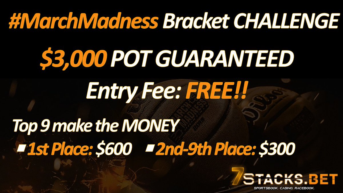 #MarchMadness Bracket Challenge🔥
💵$3,000 POT!💵

👉Cost? IT’S FREE‼️
👉Hit us with a FOLLOW and RT this tweet to be eligible
👉Bracket name MUST BE YOUR twitter handle

Click the link to sign up⤵️⤵️
🌎 bit.ly/3tdQqhS

Join before the Round of 64 Tips off on Thursday🍿