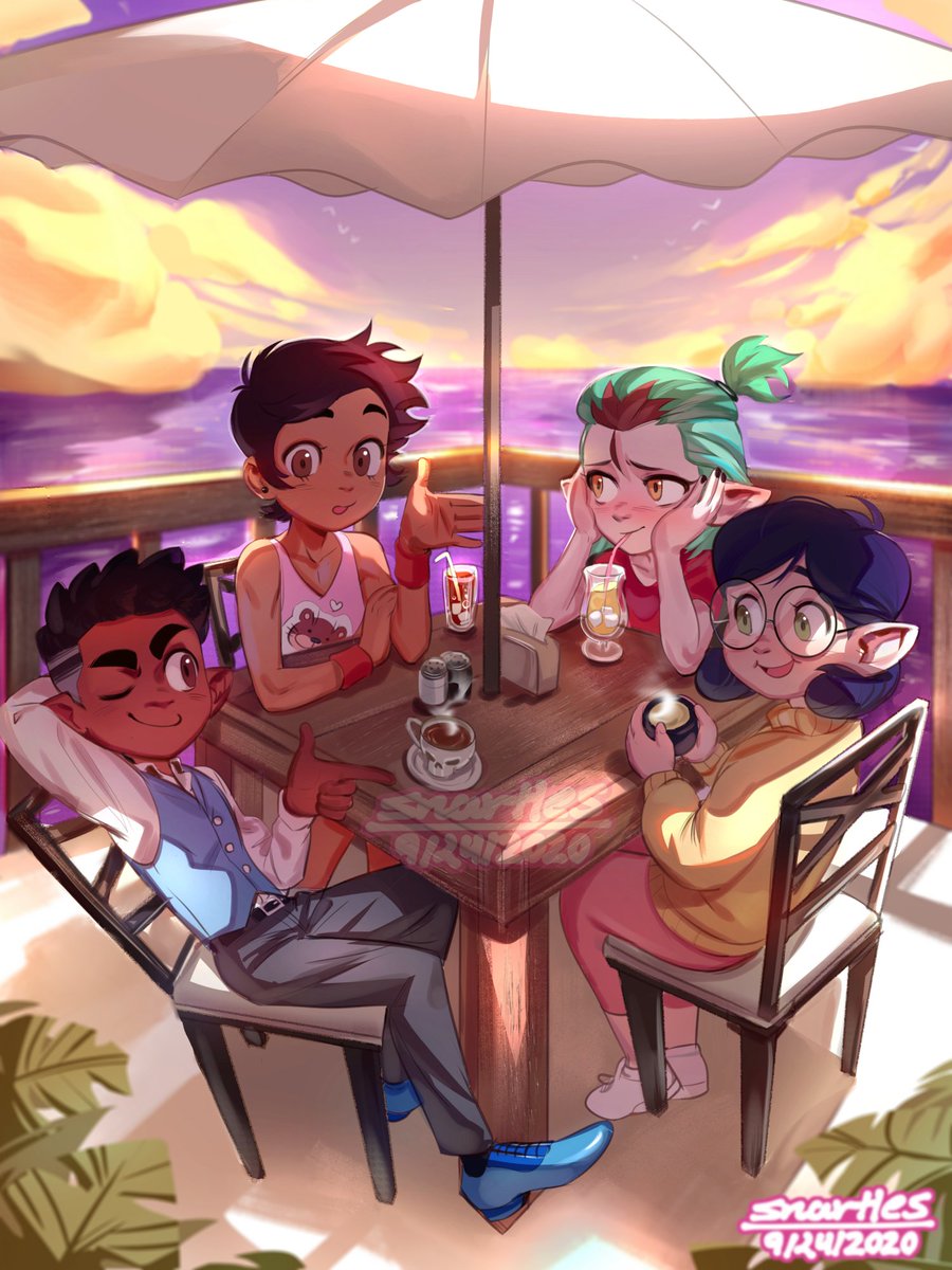 Snartles's tweet photo. So excited for TOH coming back! Looking back at my fave old pieces I drew! #TheOwlHouse #TOH https://t.co/Qn7P5VstLj
