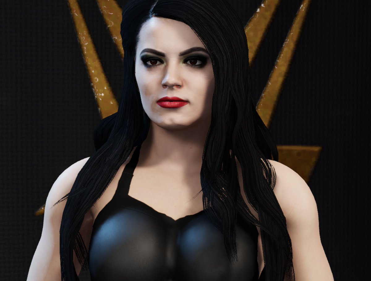PWMods's tweet photo. 🚨| First mod ports for #WWE2K22?! 🔥

@RealPaigeWWE  &amp; @AdamColePro https://t.co/0iNzd8oiJd