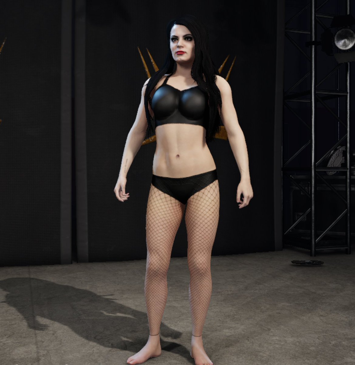 PWMods's tweet photo. 🚨| First mod ports for #WWE2K22?! 🔥

@RealPaigeWWE  &amp; @AdamColePro https://t.co/0iNzd8oiJd