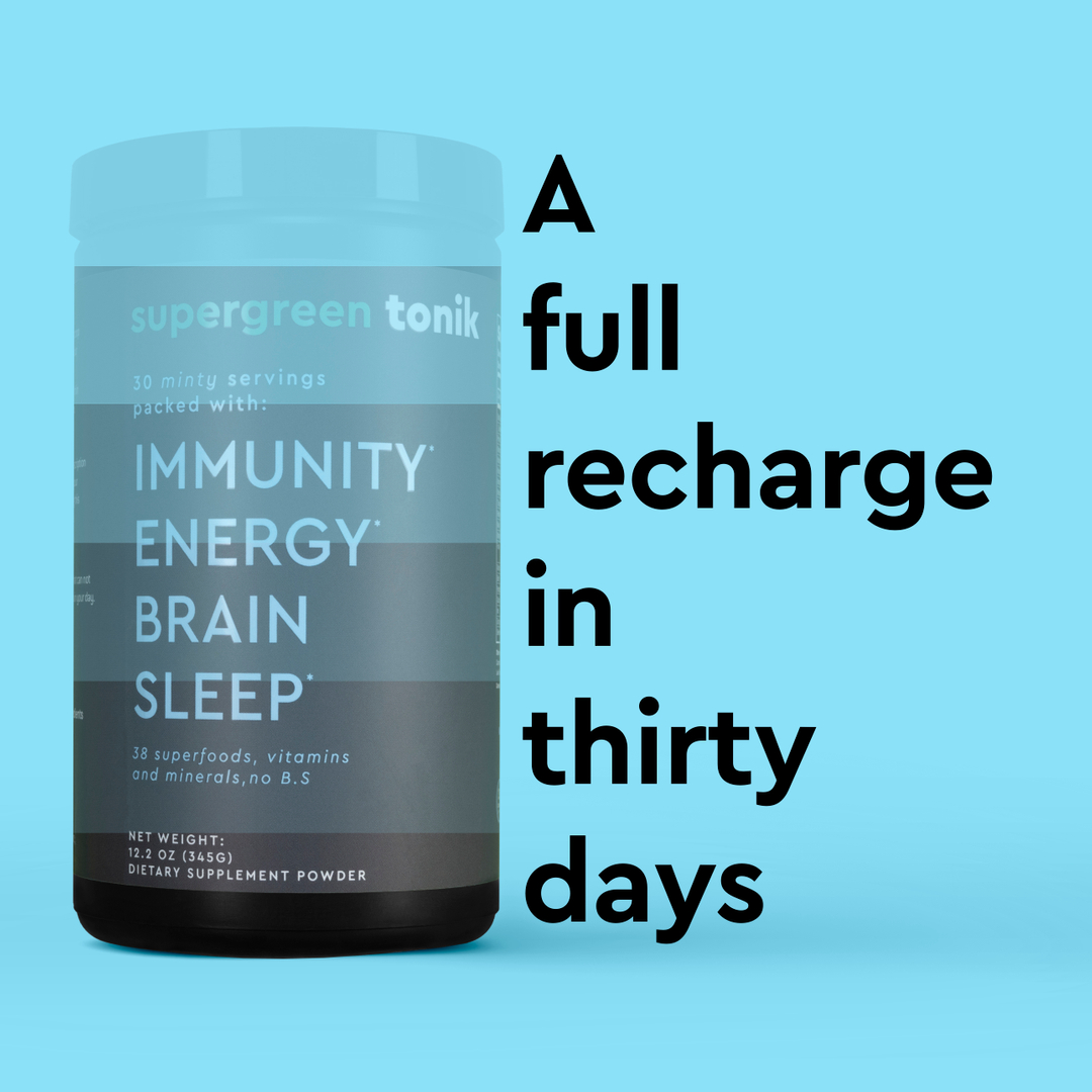 HumanTonik's tweet photo. Do you need a little pick-me-up?

Supergreen Tonik is your daily healthy tonic to recharge your body and mind.

#supergreentonik #dailytonic #greenspowder #superfoods #ashwagandha https://t.co/FdHb7AXlIu