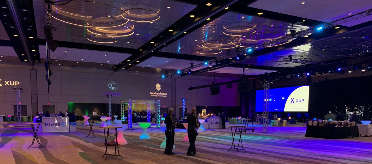 XupPay's tweet photo. Did you miss us at the #HIMSS22 Opening Reception last night? The XUP Payments and KeyBank team will be on the show floor all week. Book a meeting here: https://t.co/V7McAEOoGA

#himss2022 #healthcarepayments #healthcaretech #healthcare #healthcareinnovation #embeddedbanking https://t.co/7MS00jYVEt