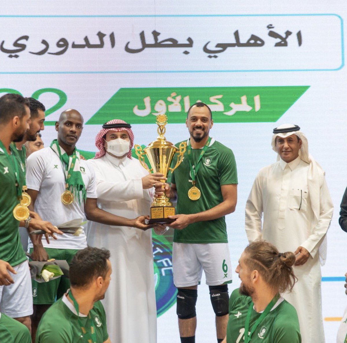 ألف مبروك تتويج #النادي_الاهلي ببطولة الدوري.