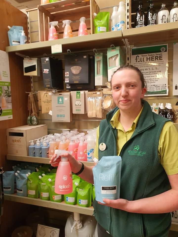 PowysRecycles's tweet photo. Great to see you can now purchase refills from local firm Splosh (& recycle pouches in-store) at The Old Railway Garden Centre in south Powys
#supportlocalPowys
#plasticfreePowys
๐ด๓ ง๓ ข๓ ท๓ ฌ๓ ณ๓ ฟ ๐ โป๏ธ
@RefillWales @Sploshtweet https://t.co/QnqiK2a3Jf