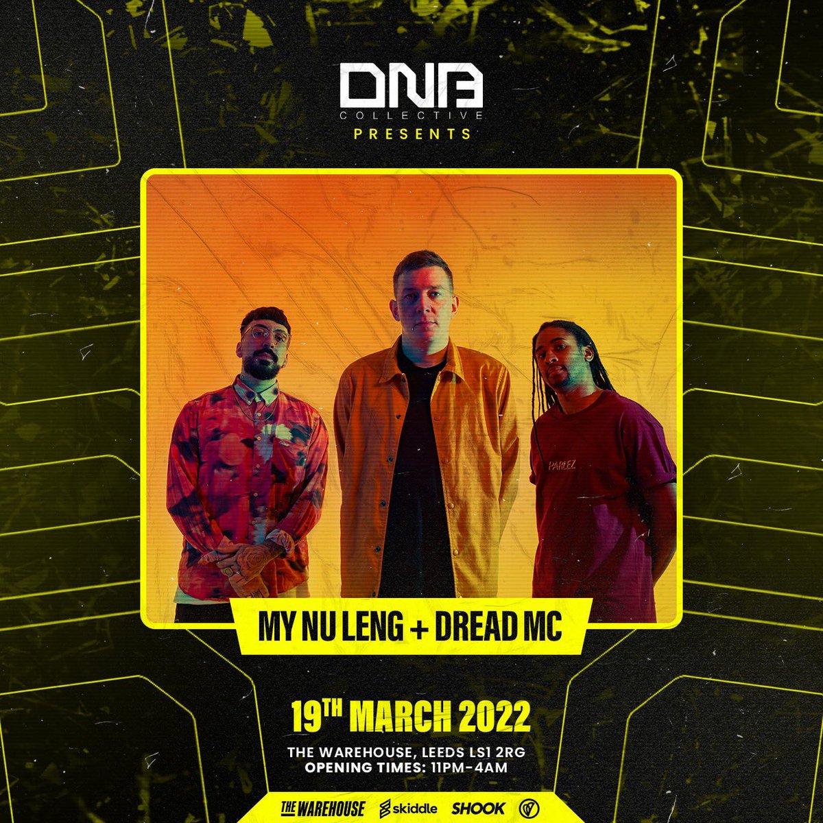 Mynuleng's tweet image. We’re back in Leeds this weekend for an exclusive Drum &amp;amp; Bass set, it’s our first for a while so we’re ready to go in!
Last tickets available now, Leeds crew don’t miss this ❤️
