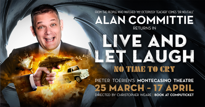 JoziStyle's tweet photo. I can't believe that @AlanCommittie is performing LIVE and let LAUGH #NoTimeToCry) at @PieterToerien @Monte_Theatre @MONTECASINOZA  next week.

If this show is half as funny as his last show the tickets are worth twice the price! 

https://t.co/SM9DgBnbOJ https://t.co/JgjsO5j2By